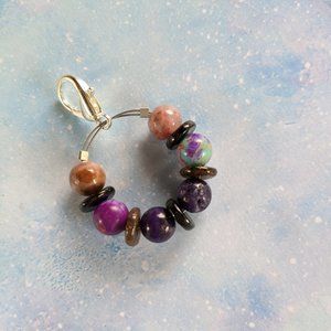 Backpack Dangle | Purse Charm | Gemstone | Focus